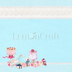 Бумага "Something Sweet 06" (Lemon Craft)