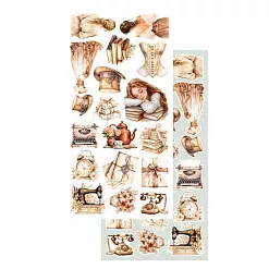 Набор бумаги 15х30 см "Natural Beauty. Для вырезания", 6 листов (Alchemy of Art)