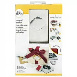 Дырокол EKS "Новогодний" с набором штампов (EKS) Дырокол EKS "Новогодний" с набором штампов (EKS)