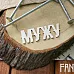 Украшение из чипборда "Мужу" (Fantasy)