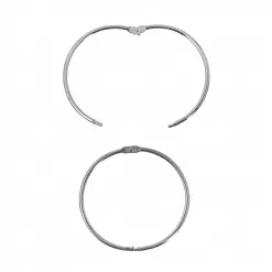 Кольцо для альбома "Серебро", 63 мм Кольцо для альбома "Серебро", 63 мм