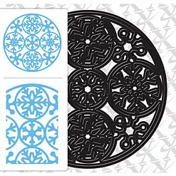 Нож для вырубки Xcut "Шар из снежинок" (DoCrafts) Нож для вырубки Xcut "Шар из снежинок" (DoCrafts)