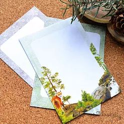 Набор карточек "Тайга", 7х10 см, 16 шт (ScrapMania)