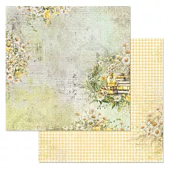 Набор бумаги 30,5х30,5 см "Сезон ромашек", 12 листов (ScrapMania)