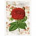 Тканевая карточка "Утренняя прохлада. Роза" (ScrapMania)