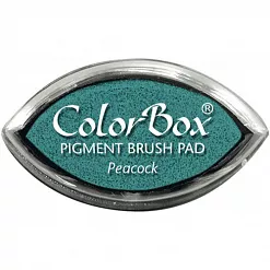 Штемпельная подушечка ColorBox, переливчато-синияя (Peacock)