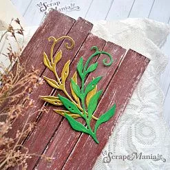 Нож "Веточка с завитком", 4,6х7,9 см (ScrapMania)