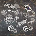Чипборд "Время любить", 5х5 см (CraftStory)