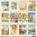 Бумага "Bon Voyage. Карточки" (CraftPaper)