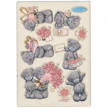 Набор украшений из чипборда "Цветной. Лучшие моменты" (Mr.Painter)