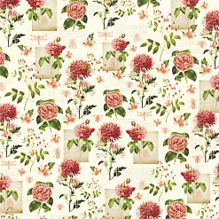 Бумага "Летняя феерия. Жаркие цветы" (ScrapMania)