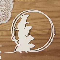 Чипборд "Рамка с крысами" (Просто небо) Чипборд "Рамка с крысами" (Просто небо)