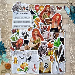 Набор высечек из бумаги "Ворожея" (ScrapMania)