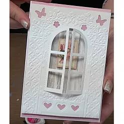 Папка для тиснения и вырубки Xcut "Окно коттеджа" (DoCrafts)