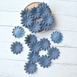 Набор бумажных цветов "Ромашка. Синяя ночь", 20 шт (Китай) Набор бумажных цветов "Ромашка. Синяя ночь", 20 шт (Китай)