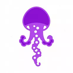 Нож для вырубки и тиснения "Медуза" (Scrapman)