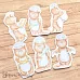Набор высечек из бумаги "Усатый поваренок" (ScrapMania)