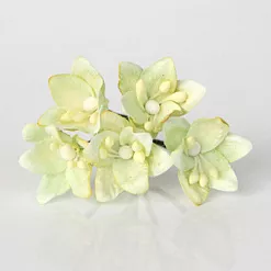 Букет лилий мини "Светло-зеленый", 2 см, 5 шт (Craft)