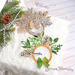 Нож "Ботанические рамки. Травинки", 8х10,2 см (ScrapMania)