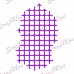 Нож для вырубки "Коллаж. Сеть" (Scrapman)