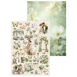 Набор бумаги А4 "Нежная симфония", 9 листов (CraftStory)