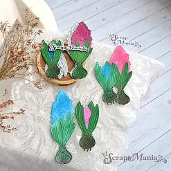 Нож "Первоцветы. Гиацинты", 2,9х8,3 см (ScrapMania)