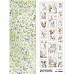 Лист с картинками 10х30 см "Весенний перезвон. Марки с животными" (ScrapMania)