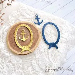 Нож "Рамочка. Канат", 3,3х5,3 см (ScrapMania)