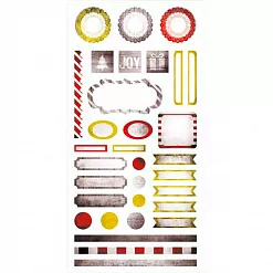 Набор бумаги 30х30 см "Святки", 12 листов