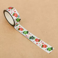 Скотч голографический "Варежки", ширина 1,5, длина 10 м (АртУзор)