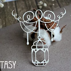 Чипборд "Подвеска с фонарем 959 ", 8х7,6 см (Fantasy)