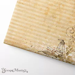 Отрез ткани 25х50 см "Волшебник. Дары магии. Полоски" (ScrapMania) Отрез ткани 25х50 см "Волшебник. Дары магии. Полоски" (ScrapMania)