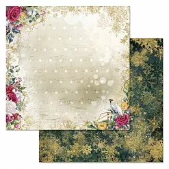 Бумага "Богемное Рождество. Мелодия" (ScrapMania)