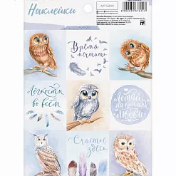 Наклейки 11х16 см "Совушки" (АртУзор)