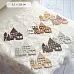 Нож "Новогодние традиции. Домики", 3,1х3,8 см (ScrapMania)