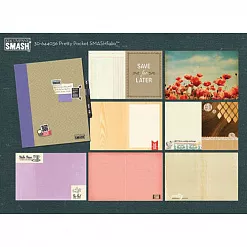 Smash book большой "Фиолетовый" (K&Company)