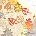 Нож "Школьный вальс. Листопад" 4х3 см (ScrapMania)