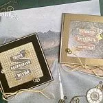 Скрапбукинг вдохновение: Мужские открытки с интерактивными элементами из коллекции "Скорость без границ"