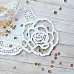 Чипборд "Свадебный букет. Шейкер. Роза маленькая" (ScrapMania)