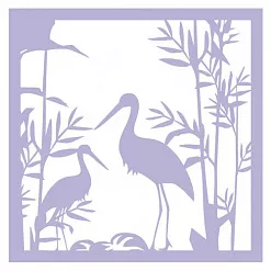 Трафарет "Журавли" (Eventdesign) Трафарет "Журавли" (Eventdesign)