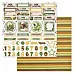 Набор бумаги 30,5х30,5 см "Эра динозавров", 12 листов (ScrapMania)