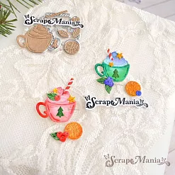 Нож "Добрый праздник. Любимый напиток", 2,5х2,8 см (ScrapMania)