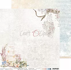 Бумага 30х30 см "Wedding Dream 02" (CraftO'clock)
