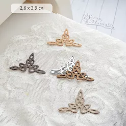 Нож "Викинги. Уголок", 2,6х3,9 см (ScrapMania)