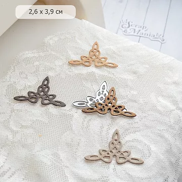 Нож "Викинги. Уголок", 2,6х3,9 см (ScrapMania)