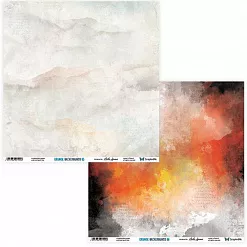 Бумага 30х30 см "Grunge Backgrounds 05/06" (ScrapAndMe)