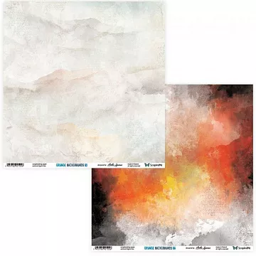 Бумага 30х30 см "Grunge Backgrounds 05/06" (ScrapAndMe)