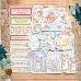 Набор высечек из бумаги "Усатый поваренок" (ScrapMania)