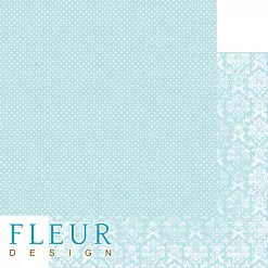 Набор бумаги 15х15 см "Шебби Шик Базовая 2.0", 24 листа (Fleur-design)