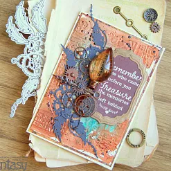 Нож для вырубки "Стимпанк. Колесница удачи" (Fantasy) Нож для вырубки "Стимпанк. Колесница удачи" (Fantasy)